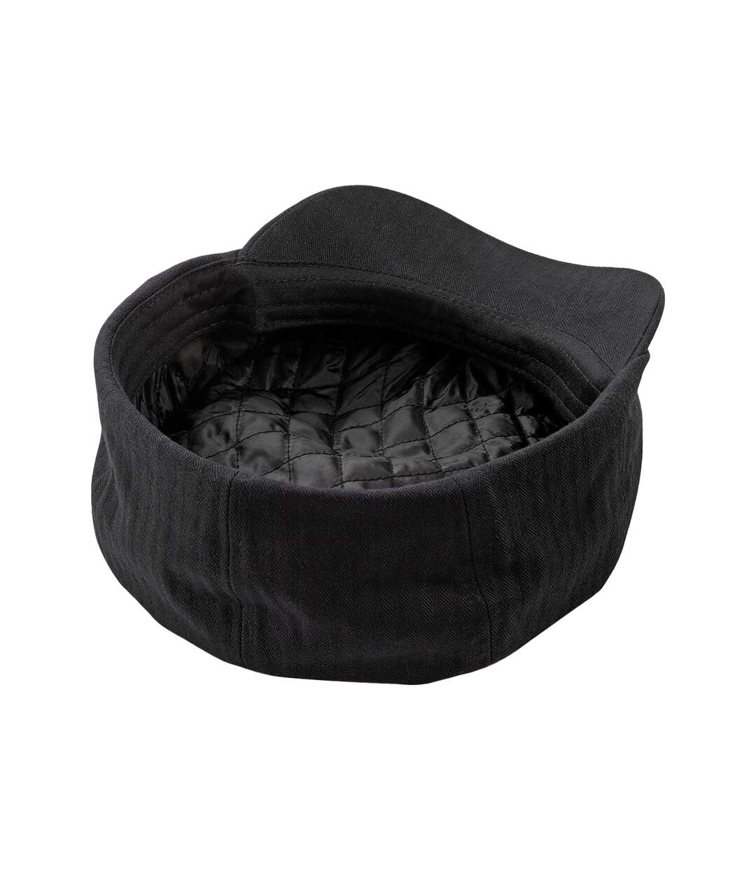 Casquette souple noir Beechfield-2