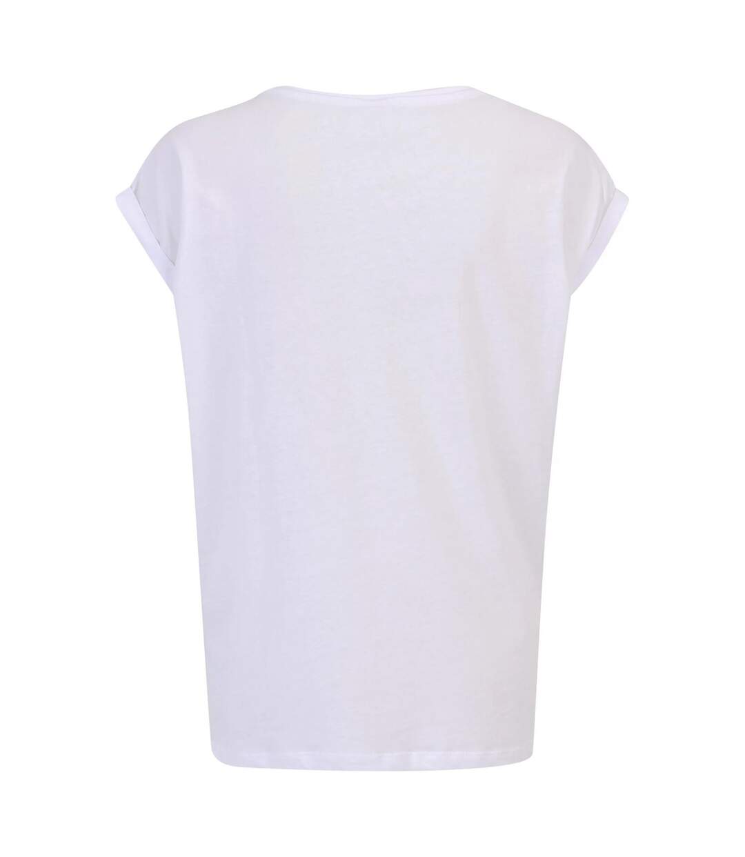 T-shirts Femme Blanc Vert Urban Classics-2