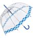 X-Brella - Parapluie en dôme (Transparent / Bleu) (Taille unique) - UTUT1495