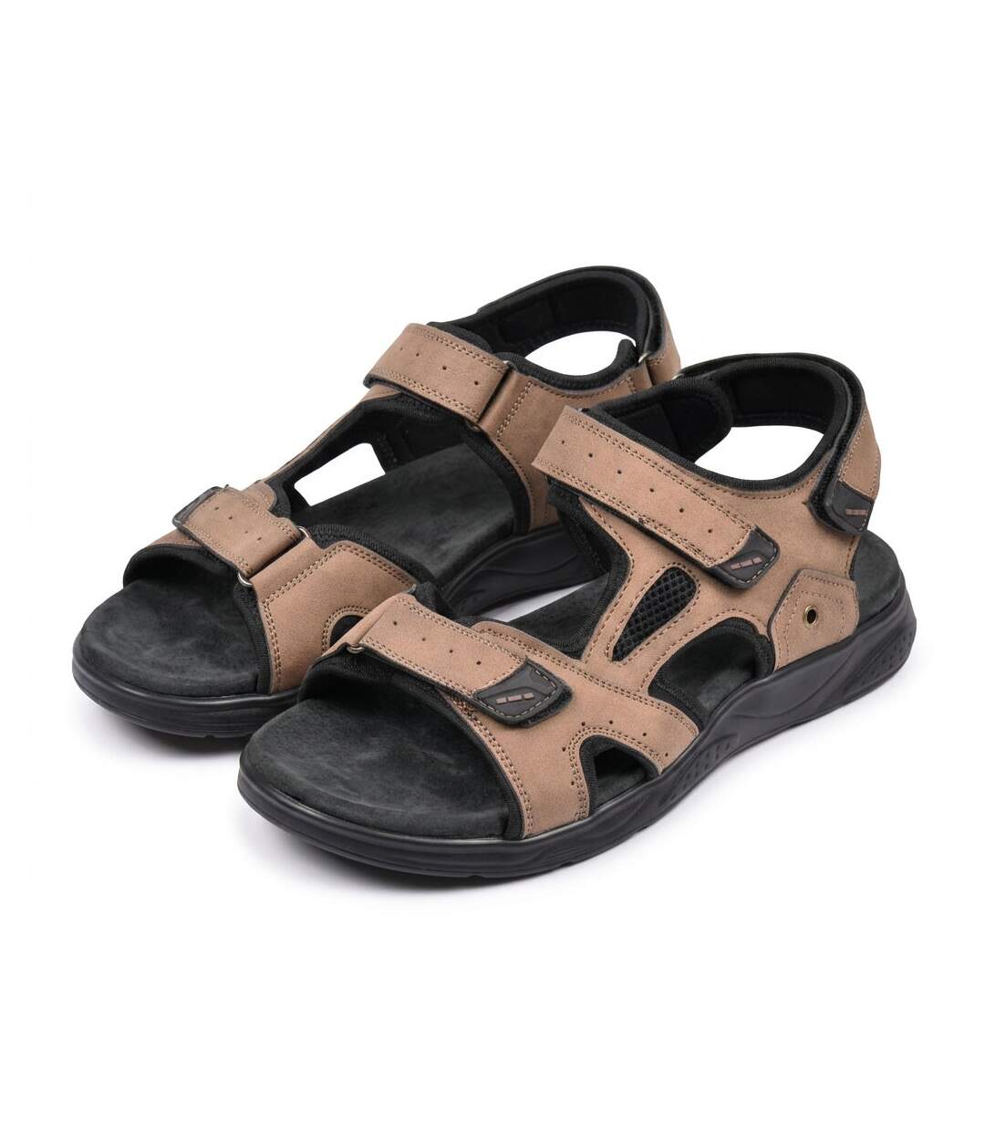 OZABI Sandales homme confort marche réglables semelle antidérapante-3