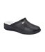 Dek Womens/Ladies Coated Leather Clogs (Navy Blue) - UTDF375-1