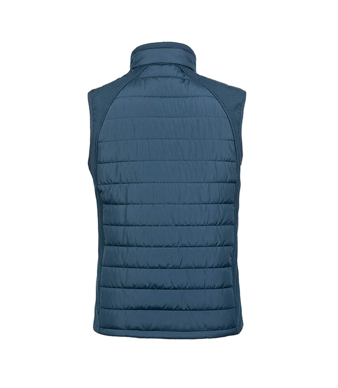 Result Mens Black Compass Padded Soft Shell Gilet (Navy/Red)