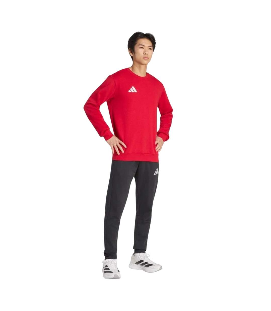Sweat Entrada Homme Rouge Adidas-4