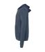 Canvas Sweat À Capuche Et Fermeture Zippée Homme Bleu Marine Chiné Bella + Canvas-3