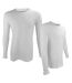 THMO - Lot de 2 T-shirt Intérieur Thermique À Manches Longues Pour Homme-1