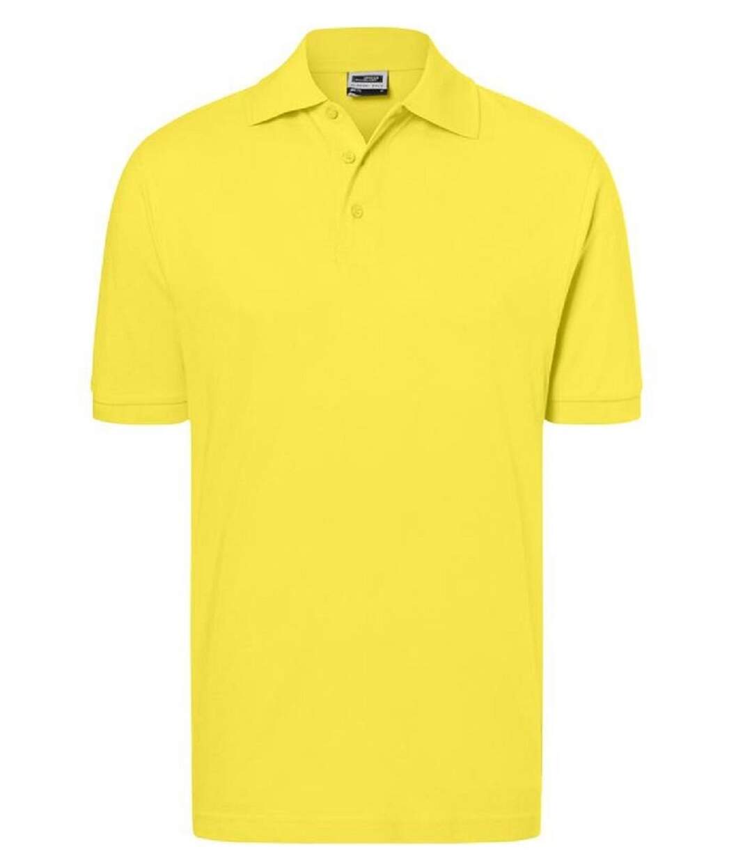 Polo manches courtes - Homme - JN070C - jaune