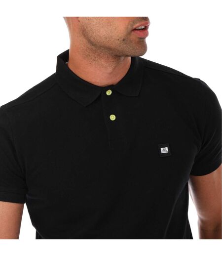 Mens Barnum Polo Shirt Black Weekend Offender