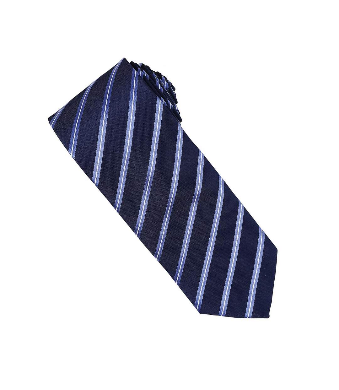 Cravate Taille Unique Bleu Marine Bleu Roi Premier-2