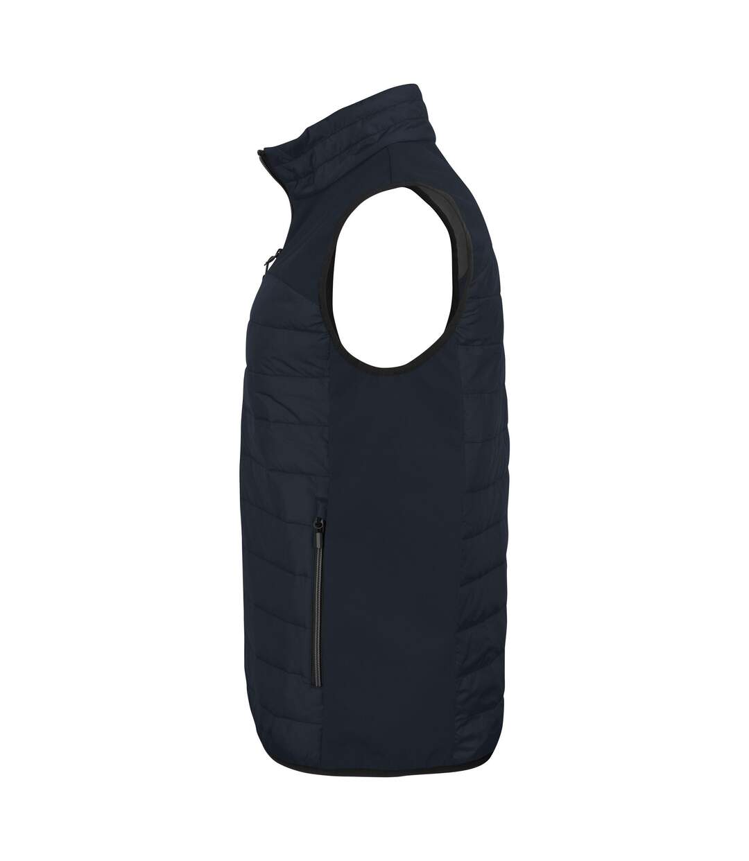 Mens Expedition Gilet Dark Navy Printer-3