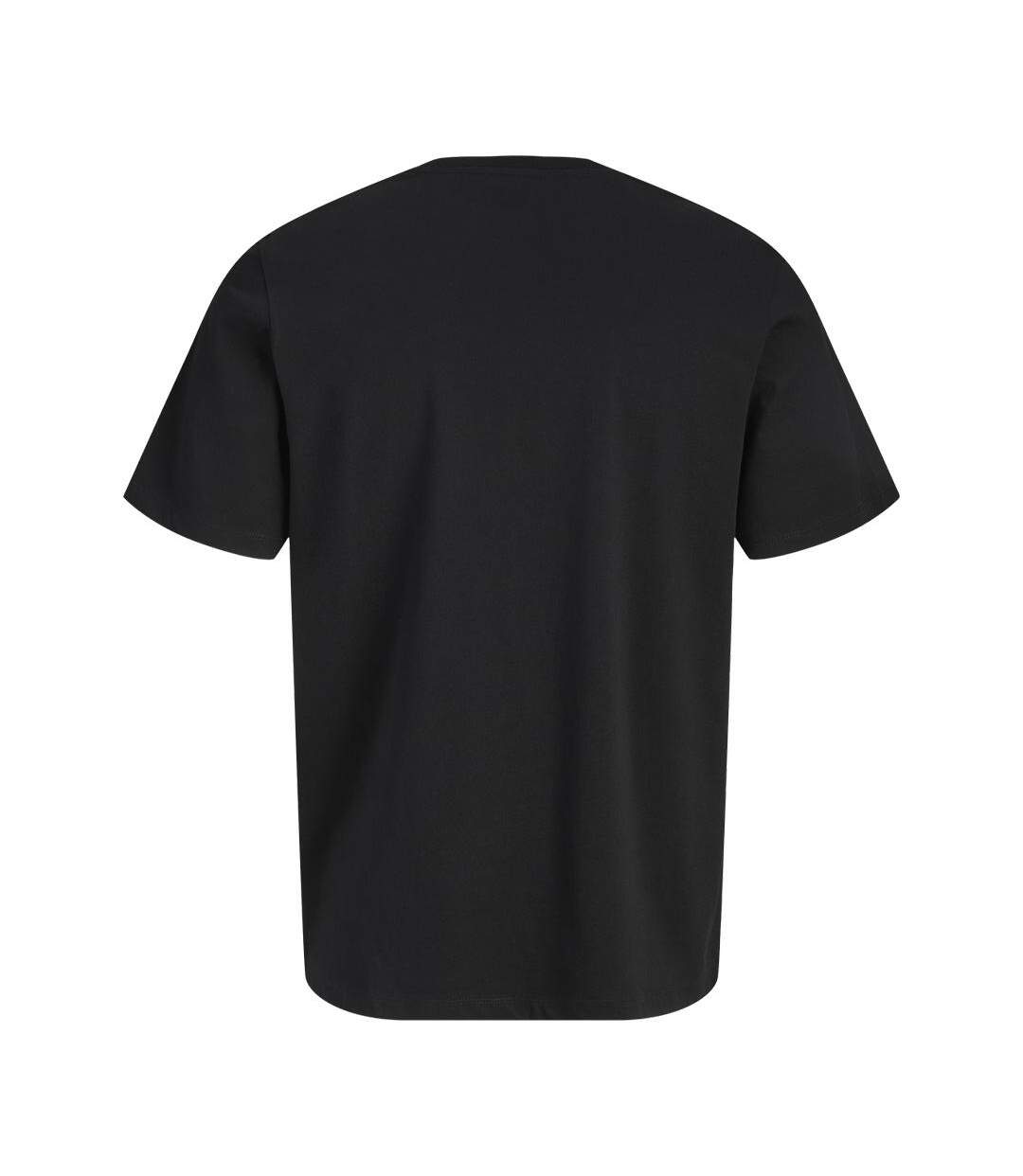 T-Shirt noir homme jack & jones arri-2
