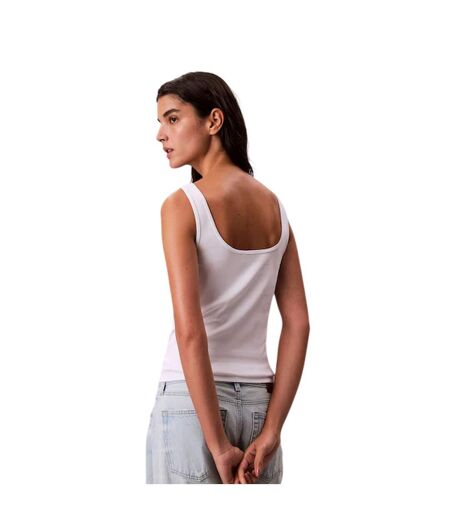 Débardeur Femme Blanc Calvin Klein