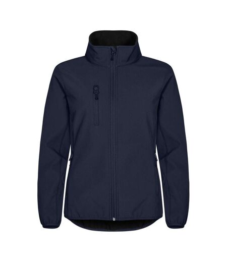 Veste Softshell Classic Femme Bleu Marine Foncé Clique