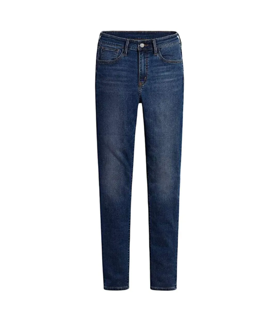 Womens/ladies High Rise Skinny Jeans Chelsea Carbon Levis-2