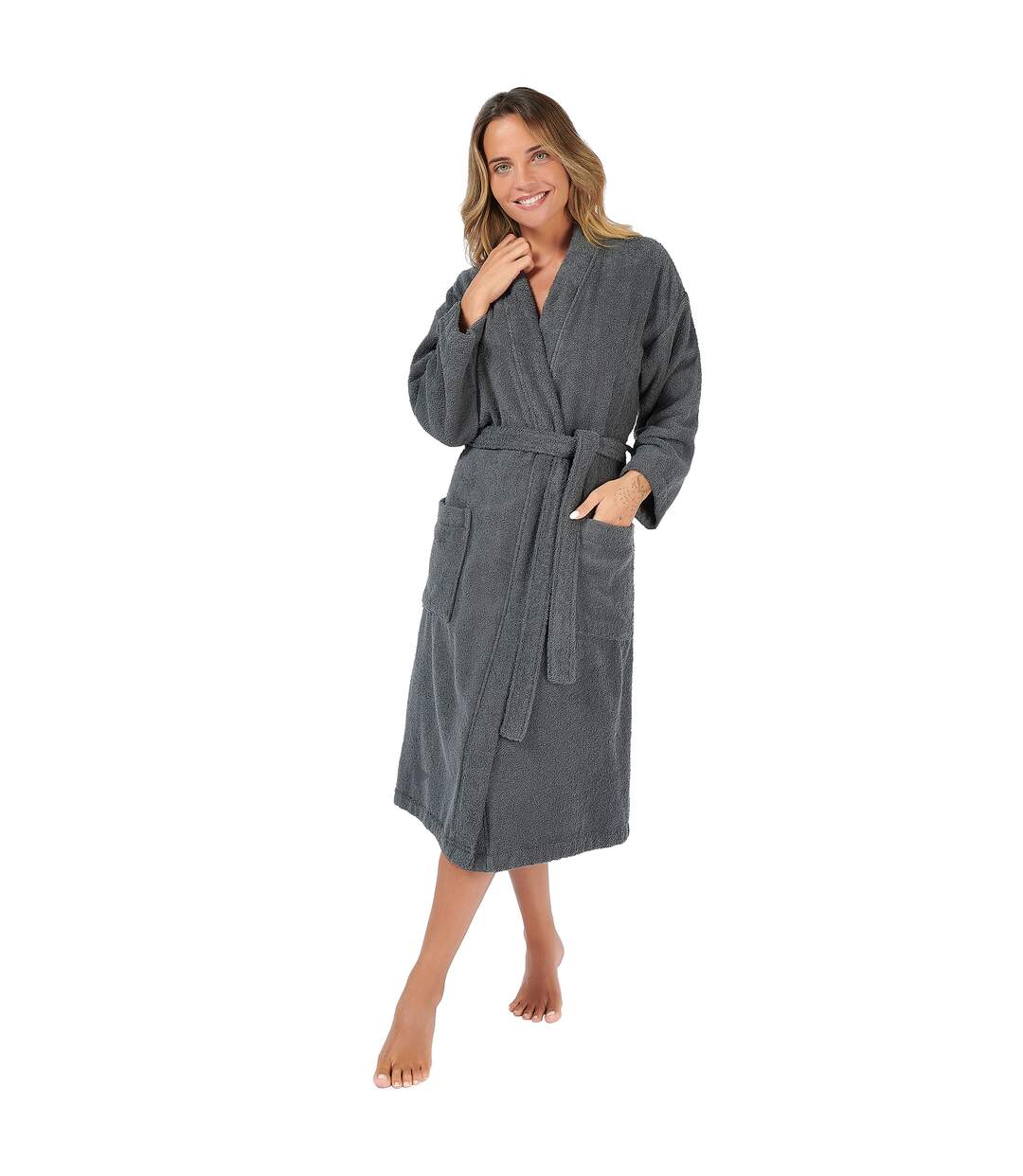 Peignoir col kimono EFFICIENCE PURE Col kimono-4