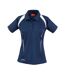 Polo Team Spirit Femmes/dames Bleu Marine Blanc Spiro-1