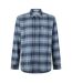 Mens Checked Long-sleeved Shirt Navy Jack Wills-2