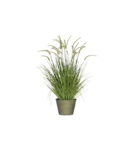 Plante Artificielle Déco Graminées 114cm Vert