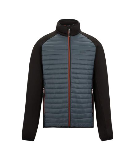 Veste Hybride Clumber Homme Gris Foncé Noir Regatta