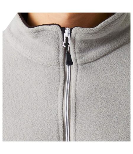 Mens Plain Double Layered Soft Shell Jacket Mineral Grey Black Regatta Professional