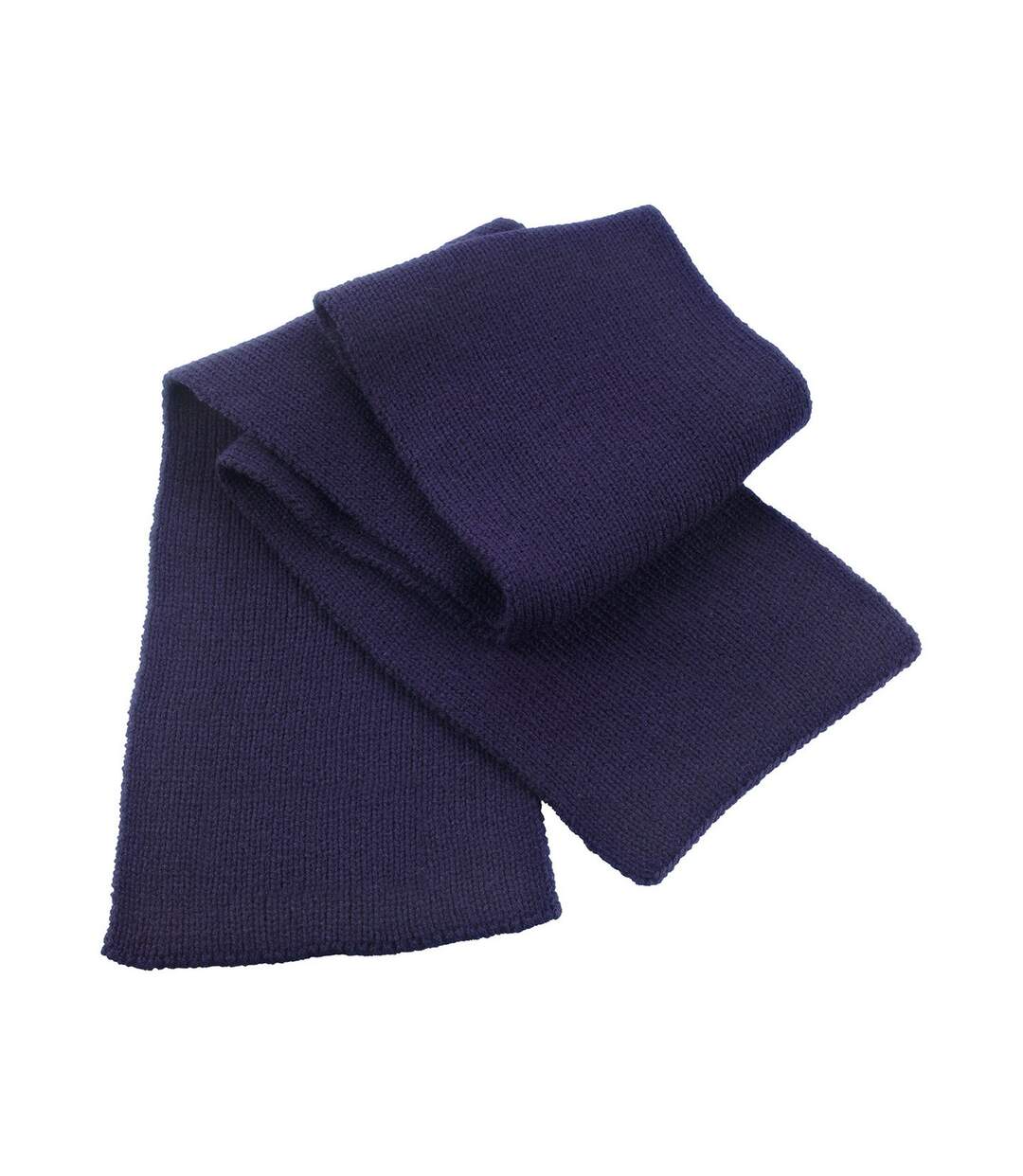 Classic heavy knit scarf one size navy Result Winter Essentials