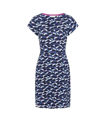 Robe Mancherons Motif/style Tige Femme Bleu Lazy Jacks