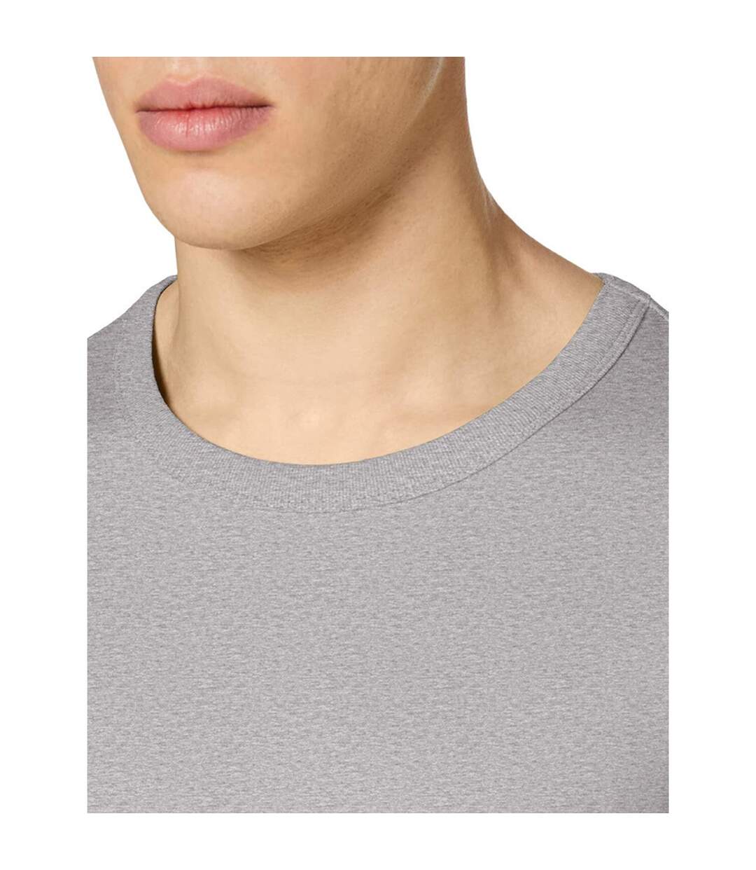 Stedman Mens Stars Ben Crew Neck Tee (Heather Gray)