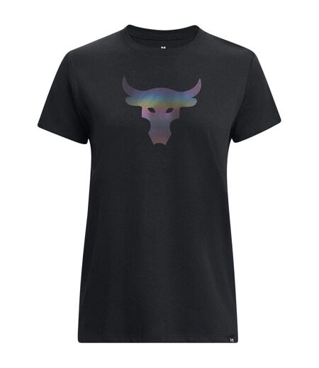 T-shirt Project Rock Femme Noir Under Armour