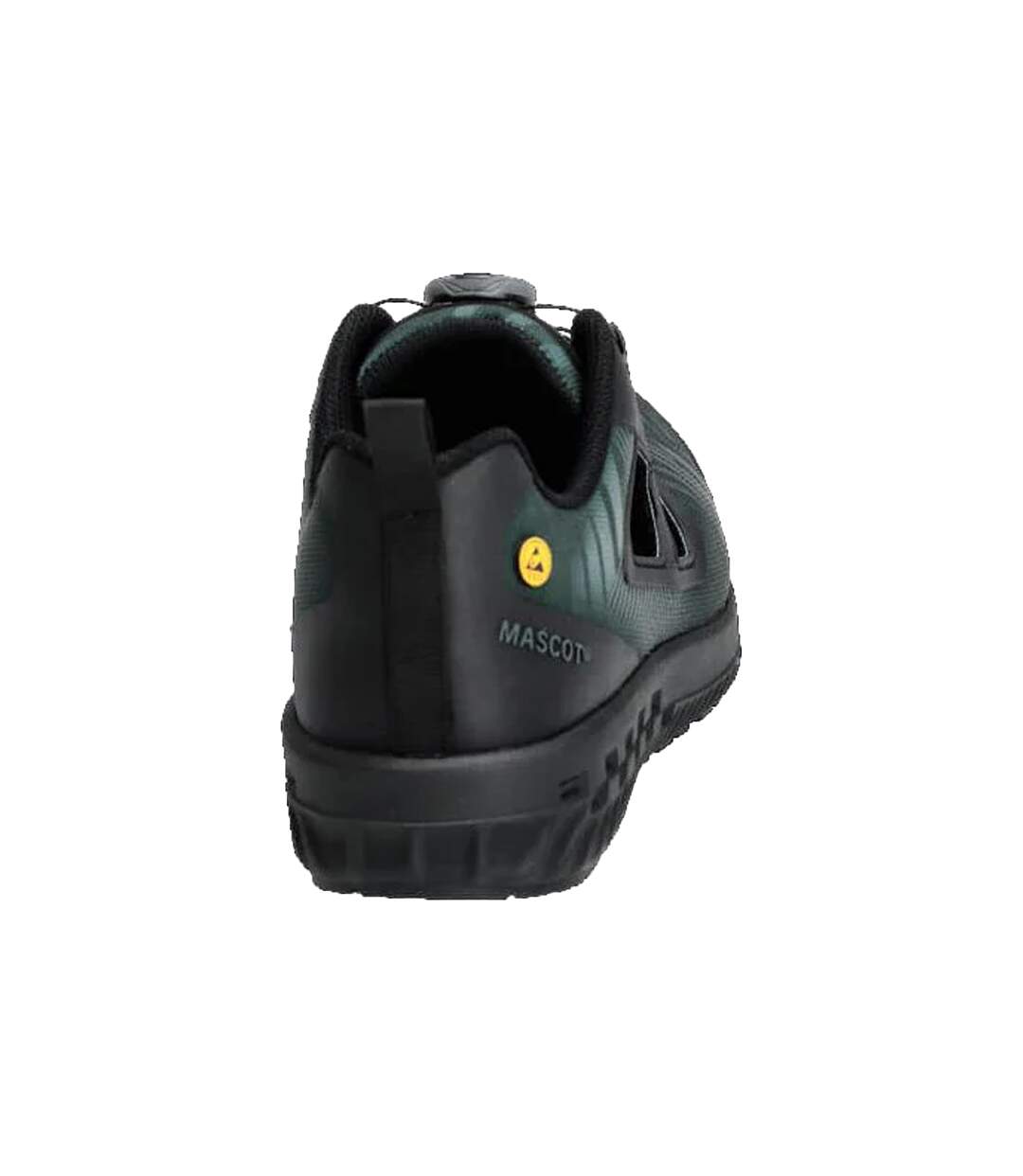 Womens/ladies Safety Shoes Forest Green Black Mascot-2