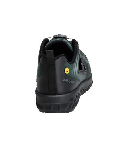 Womens/ladies Safety Shoes Forest Green Black Mascot