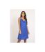 Robe courte satin IDALIA - Dona X Lisa-1