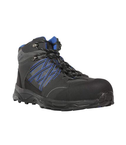 Regatta Mens Claystone S3 Safety Boots (Briar Grey/Oxford Blue) - UTPC4738