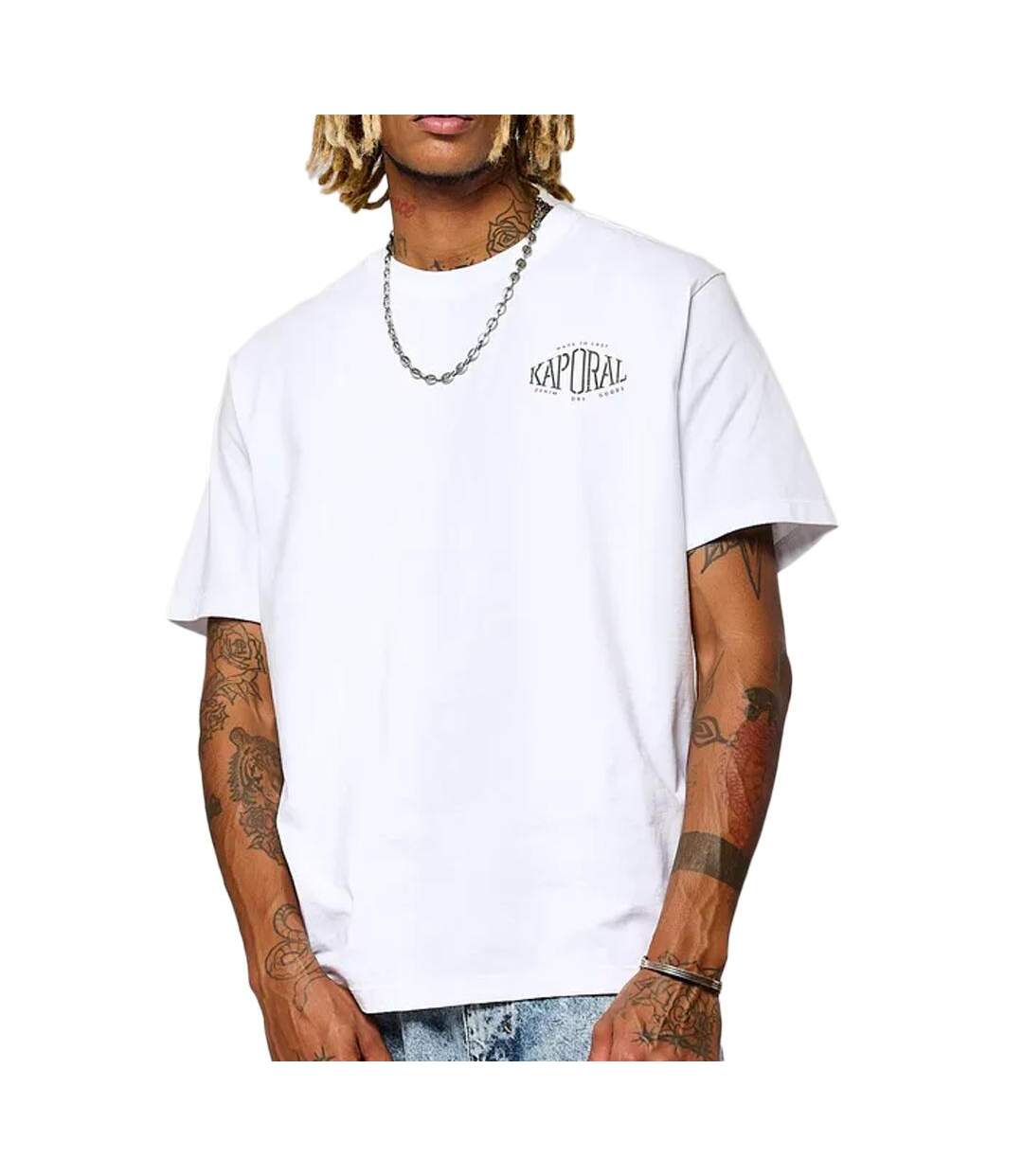 T-shirt Blanc Homme Kaporal VICENH - XXL