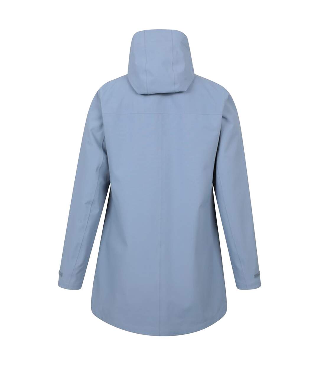 Womens/ladies april longline waterproof jacket blue Mountain Warehouse-2