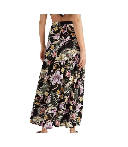 Jupe Noire à Motifs Femme O'Neill Flower Skirt - S