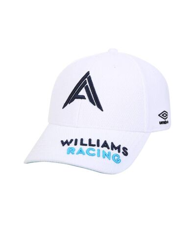 Alex Albon - Casquette F1 WILLIAMS RACING (Blanc / Bleu sombre / Bleu clair) - UTUO266