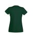 Fruit Of The Loom Ladies/Womens Lady-Fit Valueweight Short Sleeve T-Shirt (Bottle Green) - UTBC1354