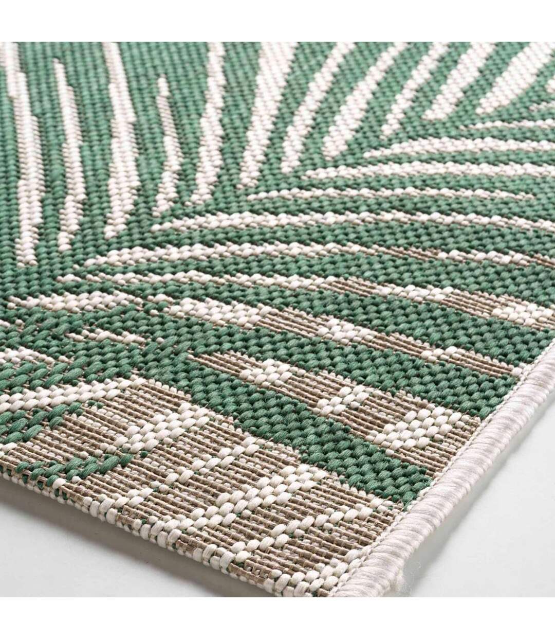 Tapis Déco Tissé Joao 120x170cm Vert-2