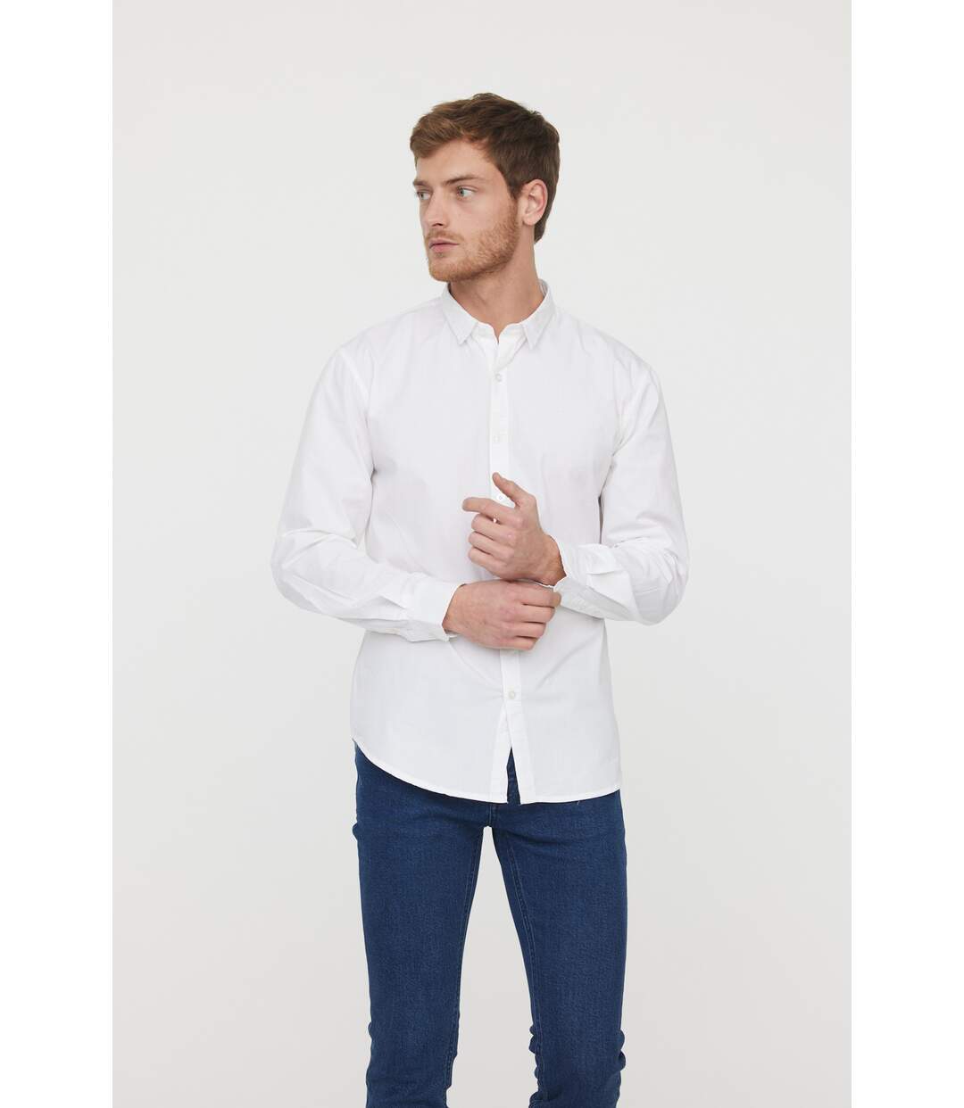 Chemise manches longues coton regular DRIMO