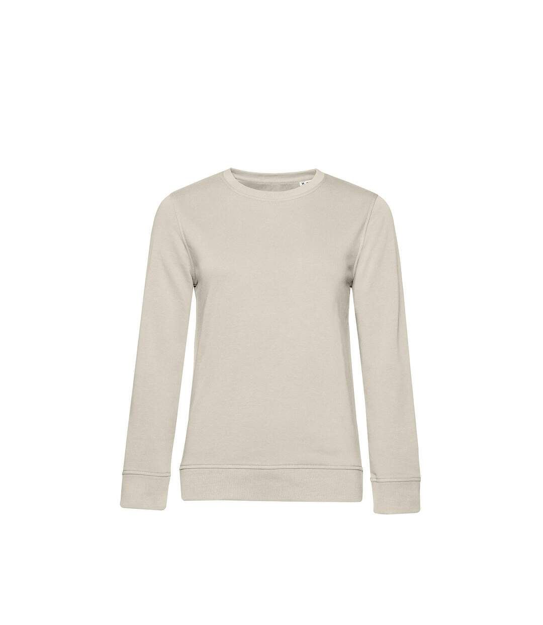 Sweat femme blanc cassé B&C