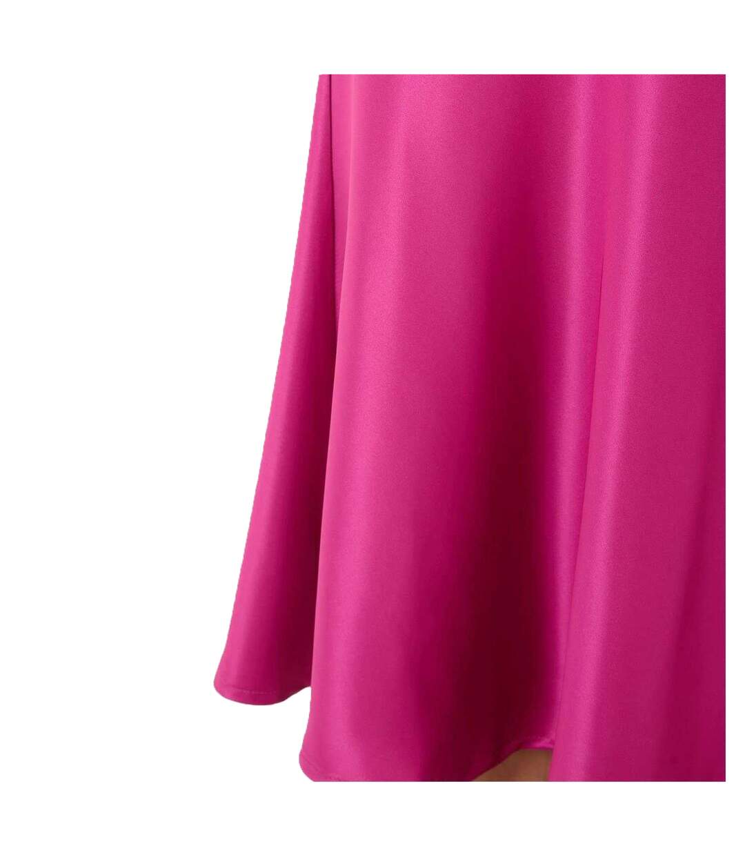 Womens/ladies Satin Maxi Skirt Pink I Saw It First-3
