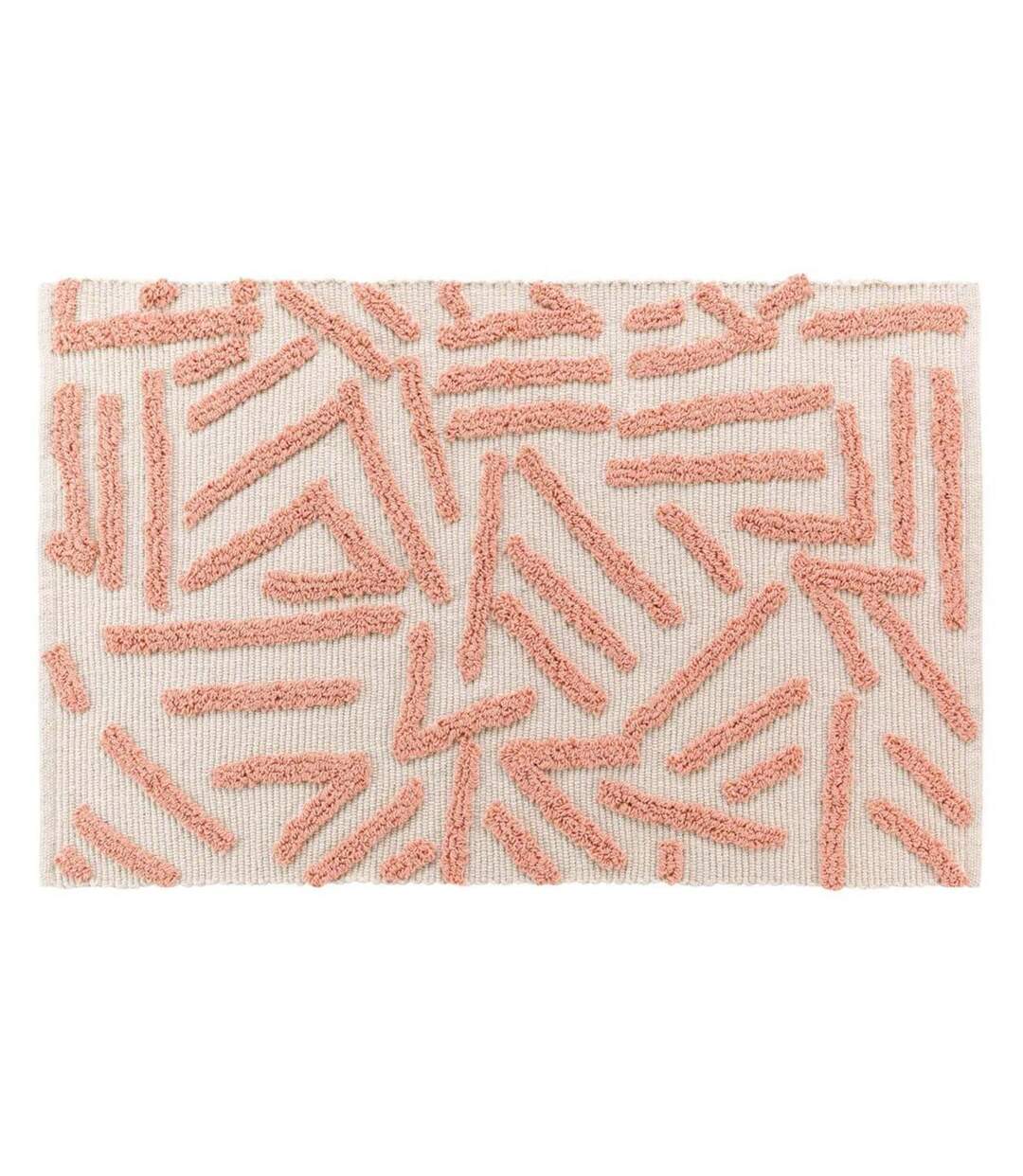 Tapis Déco Tufté Athena 60x90cm Rose-1