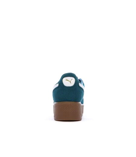 Baskets bleu canard femme puma palermo elevata