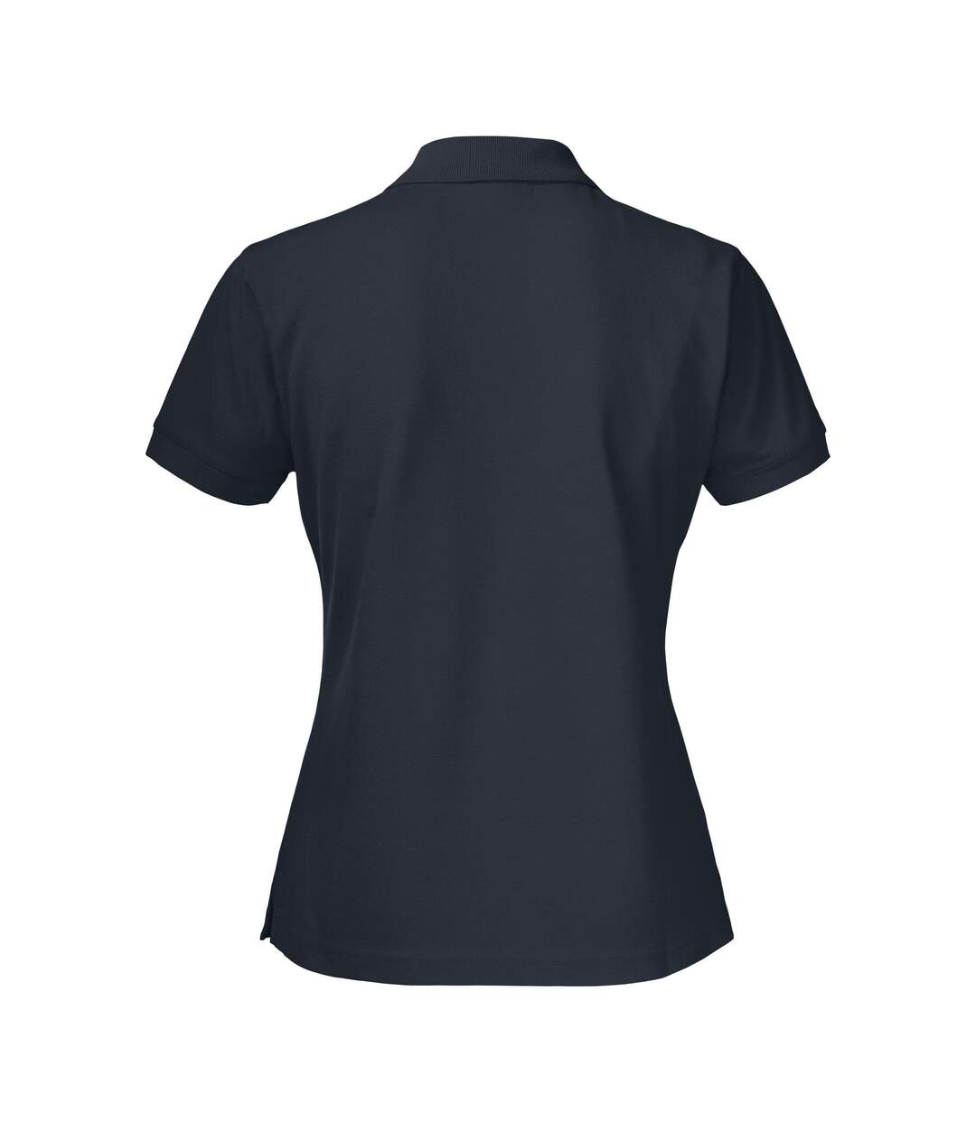 Womens/ladies Surf Pro Polo Shirt Dark Navy Printer-4