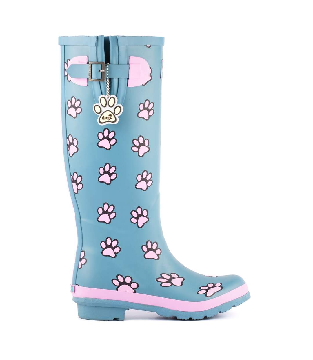 Bottes de pluie cookie femme bleu sarcelle Lazy Dogz