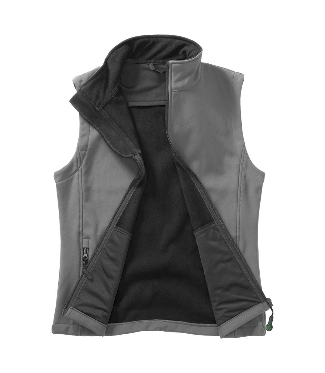 Veste Sans Manches Femme Gris Foncé Noir Result-1