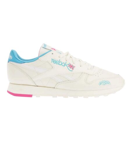Baskets classic femme blanc / bleu Reebok