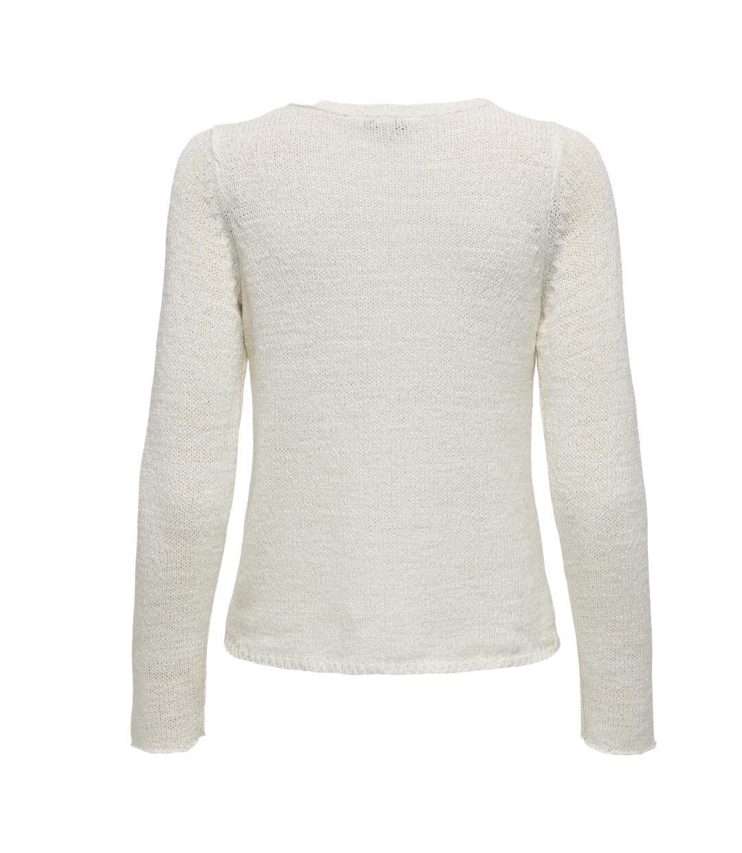 Pull blanc femme only geena-2