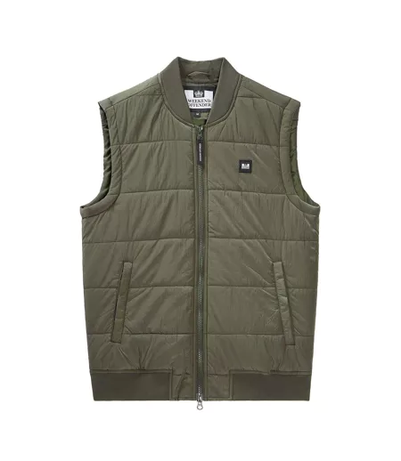 Doudoune Sans Manches Saharun Homme Vert Weekend Offender