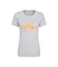 Mountain Warehouse Womens/Ladies Sunshine Sunflower Natural T-Shirt (Light Grey) - UTMW3139
