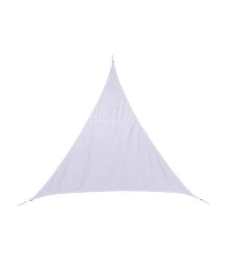 Voile d'ombrage triangulaire Curacao - 2 x 2 x 2 m - Blanc